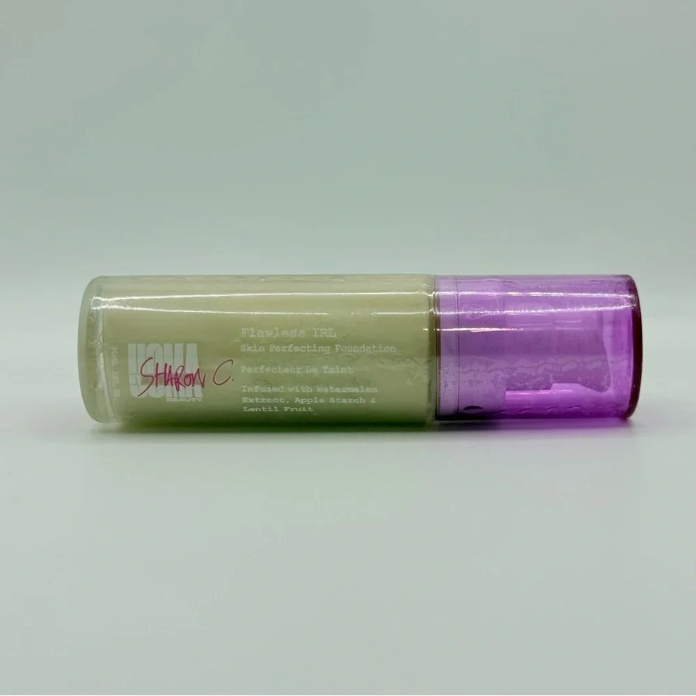 Uoma By Sharon C Flawless IRL Skin Perfecting Foundation White Pearl T2 1 fl oz